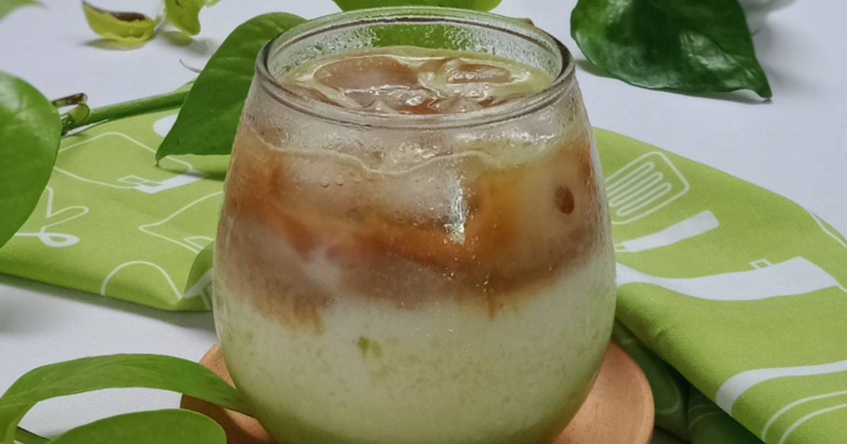 Resep Three Layers Coffe Milk Matcha Latte Iced Oleh Nur Erma Cookpad 0736