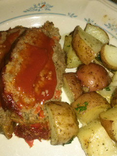 A picture of Italian Meatloaf.