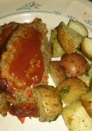 A picture of Italian Meatloaf.