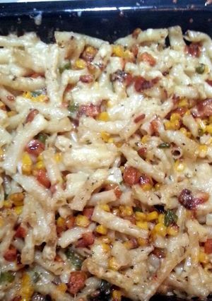 A picture of Vegetarian Pasta Bake.