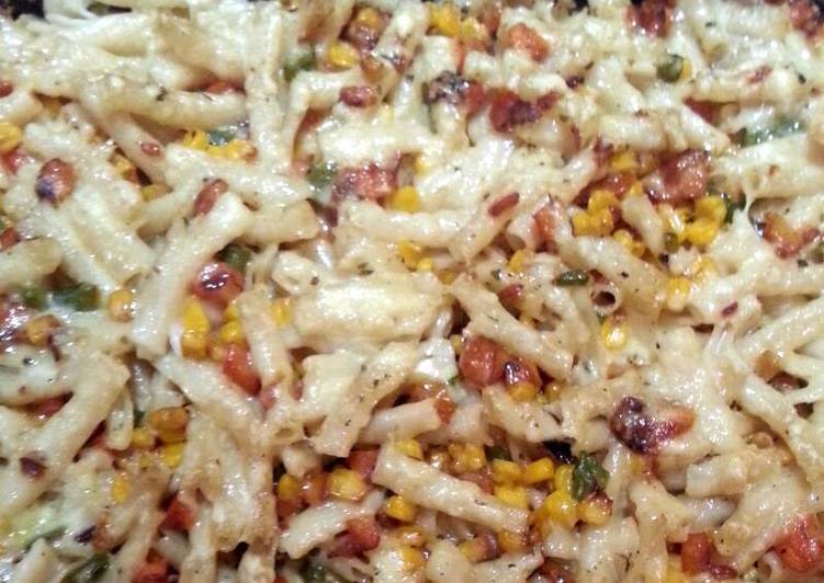 Recipe of Quick Vegetarian Pasta Bake