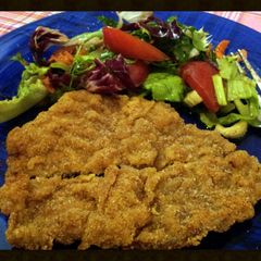 A picture of AMIEs Crumbed BEEF Fillet.