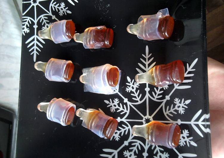 Step-by-Step Guide to Prepare Perfect Cola bottle wrapped in vodka