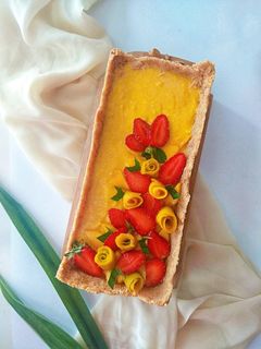 Foto resep Mango Mousse Tart