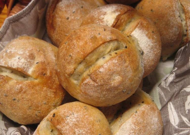 Recipe of Favorite Petit Sesame Bread Rolls