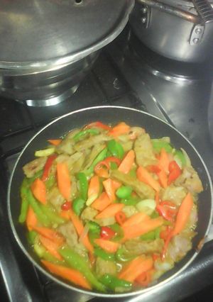 A picture of Beef sauce.