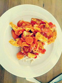 A picture of Jerk chicken (my way).
