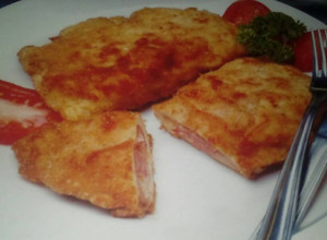 Una foto de Pechugas rellenas