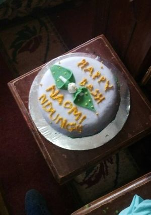 A picture of Vanilla cake.