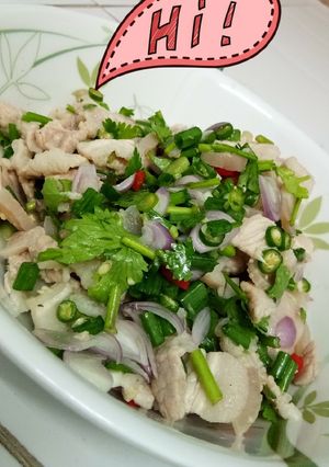 รูปของ ยำหมูสามชั้น