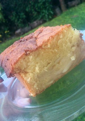 Una foto de Budín de peras
