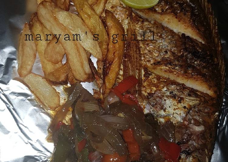 Recipe of Super Quick Homemade Grilled fish