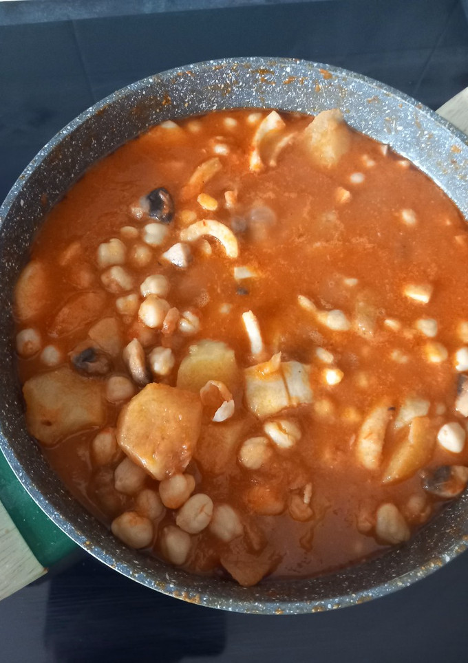 Una foto de Guiso de pota