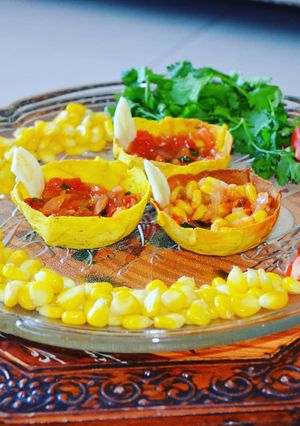 A picture of Mexican Chaat.