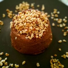 A picture of Gianduia: chocolate praline mousse.