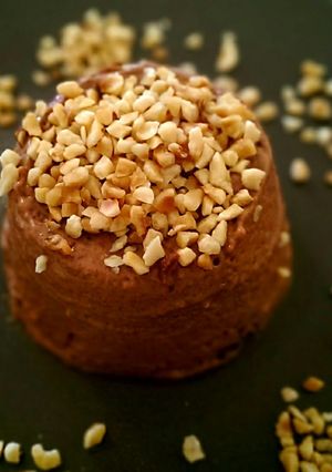 A picture of Gianduia: chocolate praline mousse.