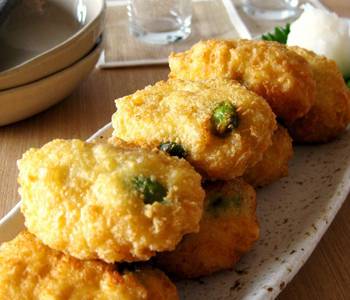Without Fail Make Recipe Light and Fluffy Fritters With Edamame and Camembert Cheese Delicious Steady