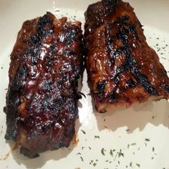 A picture of Chipotle Maple Smoked Ribs.