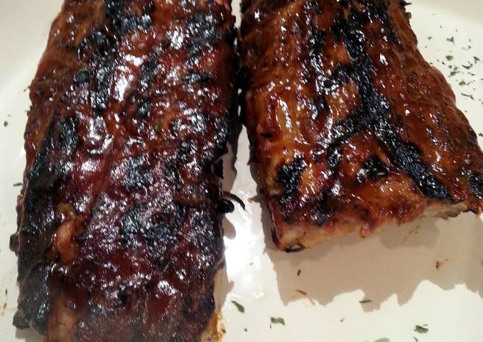 Chipotle Maple Smoked Ribs