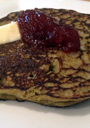 A picture of Fresh and infused protein pancakes.
