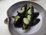 Grilled broad beans(Fava beans)