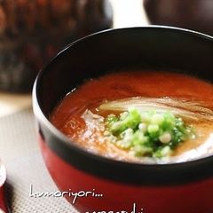 A picture of Japanese-Style Gazpacho.