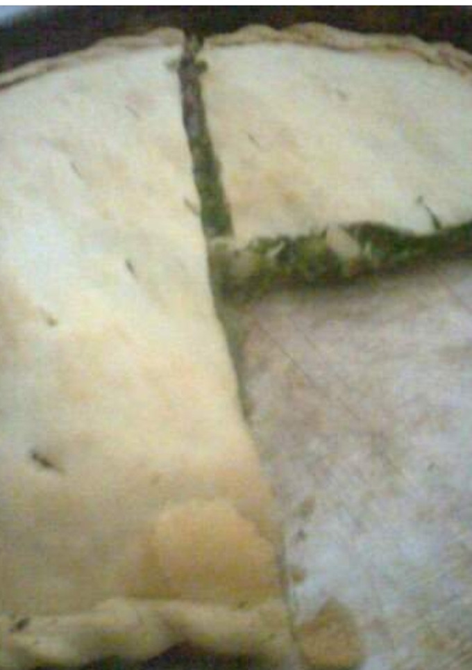 Una foto de Tarta de espinaca