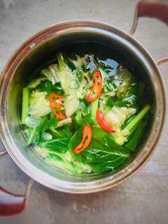 Foto resep Sayur bening sawi