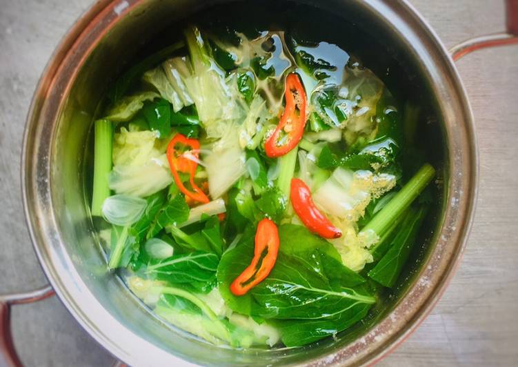 Sayur bening sawi