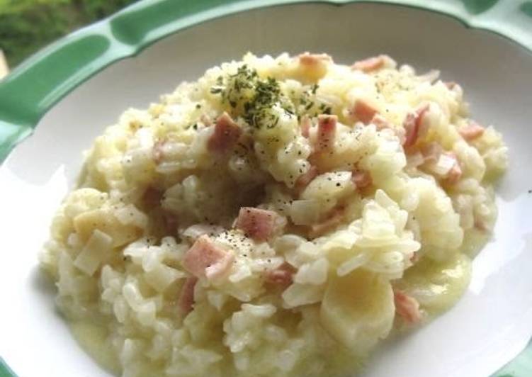 Simple Way to Prepare Award-winning Asparagus and Cheese Risotto from Germany