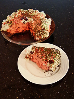 A picture of Cranberry Cream Pie.