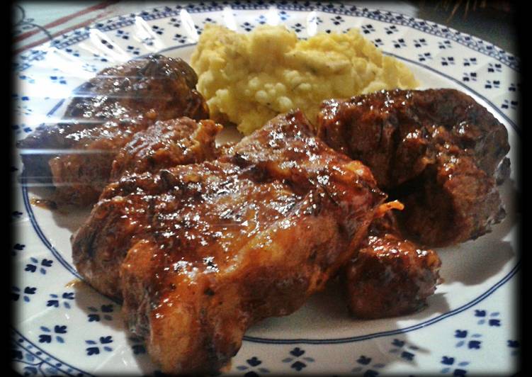 Recipe of Black Beer and Orange Ribs