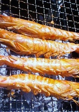 A picture of Grilling Salted Shrimp for Barbecues or an Easy Appetizer!.