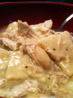 A picture of Southern Chicken and Dumplings.
