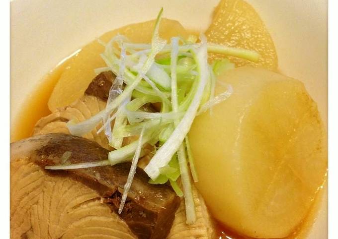 Step-by-Step Guide to Make Delicious Amberjack Daikon