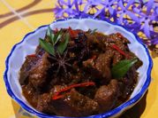 Gambar rendang sapi bunga lawang