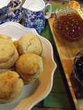 Scones al aroma de mandarinas
