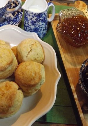 Foto principal de Scones al aroma de mandarinas