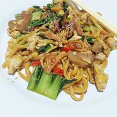 รูปของ Fettucini ala bakmi jawa