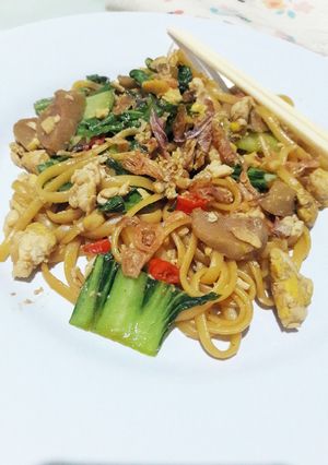 Foto resep Fettucini ala bakmi jawa