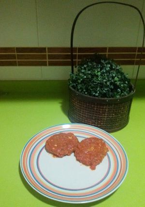 Foto principal de Filetes rusos con tomate con thermomix