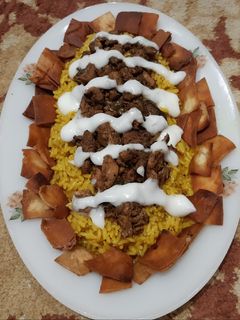 صورة لوصفة فته شاورما فراخ سوري