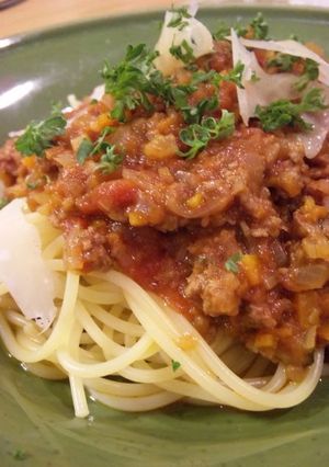 A picture of Basic Meat (Bolognese) Sauce.