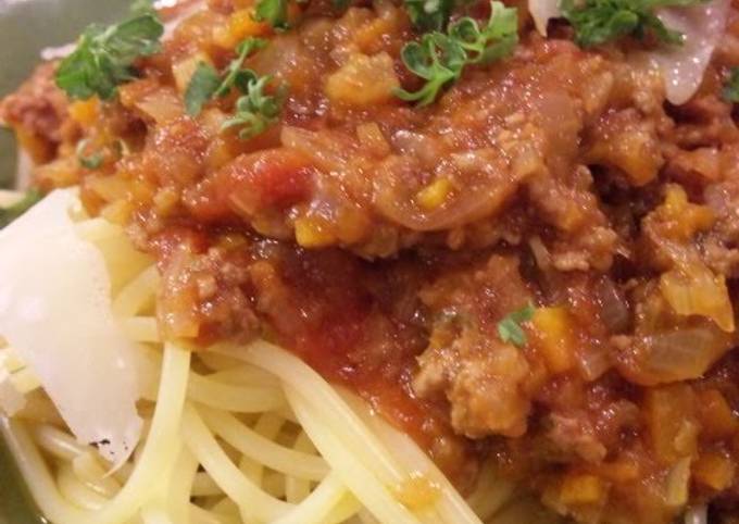 Easiest Way to Make Speedy Basic Meat (Bolognese) Sauce