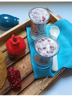 عکسی از دستور ماست و انار