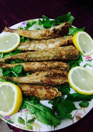 صورة لوصفة سمك مقلي