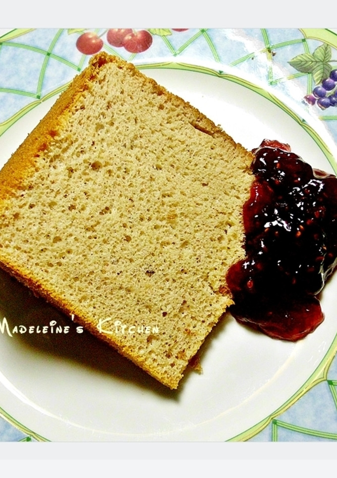 果醬戚風蛋糕 的食譜成品照片