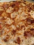 Sophie's bacon and cheese pancakes