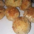 Croquetas de arroz, verdura y queso