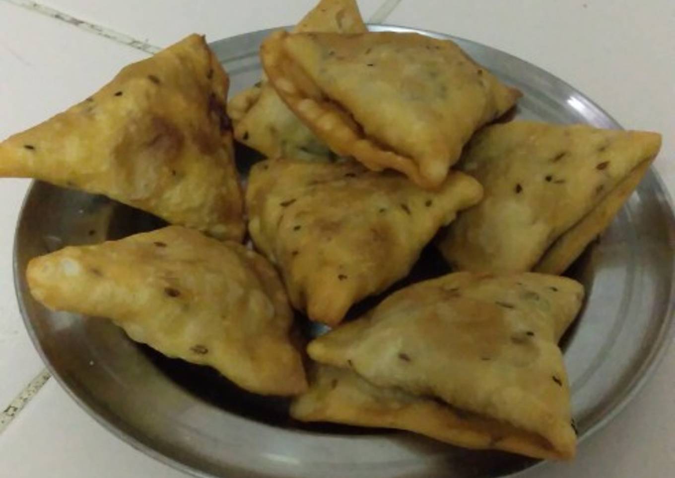 Cheese paneer samosa